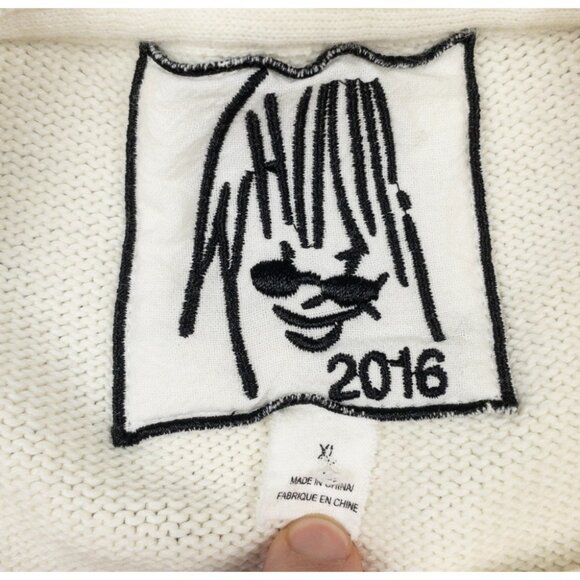 Whoopi Goldberg Hanukkah Octopus Sweater Women XL Jeweled Ugly Christmas Menorah - Picture 2 of 11